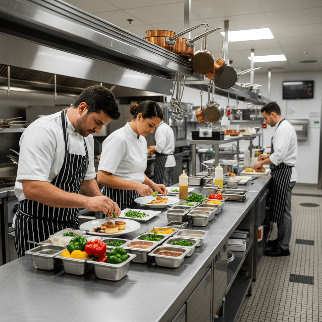 Operational support and kitchen management
